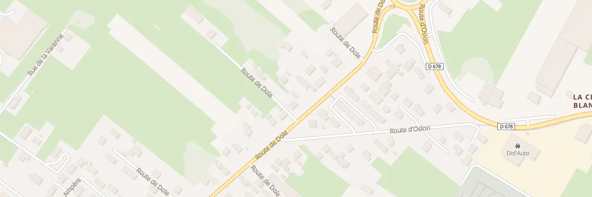 Plan du 109 Rte de Dôle à Saint-Marcel