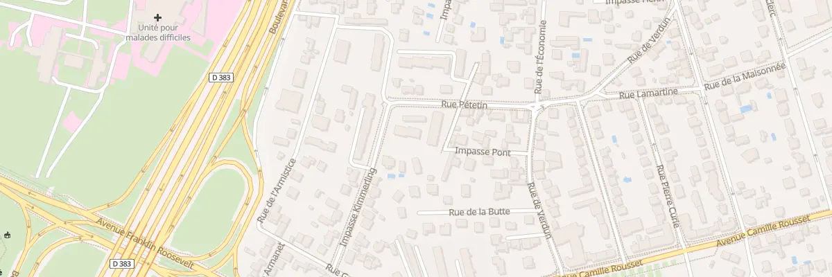 Plan du 15 Rue Petetin à Villeurbanne