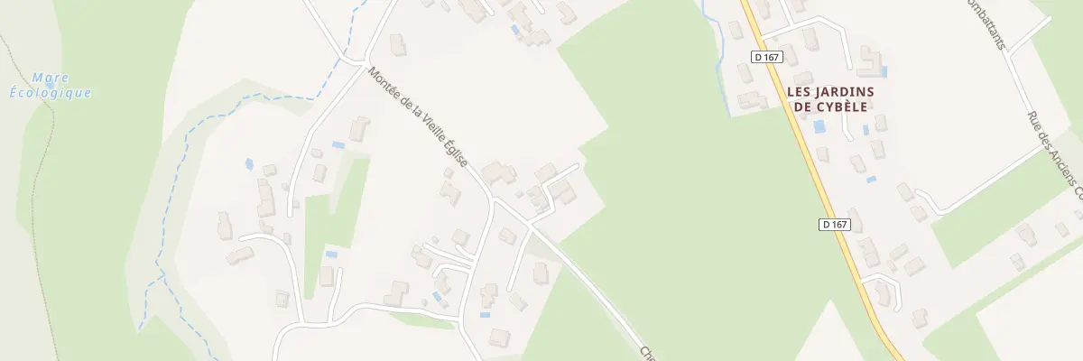 Plan du 39 Che des Liesses à Jardin