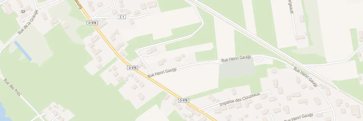 Plan du 97 Rue Henri Gaugy à Épervans