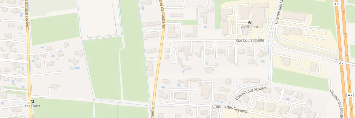 Plan du 54 Rue Louis Braille à Morières-lès-Avignon