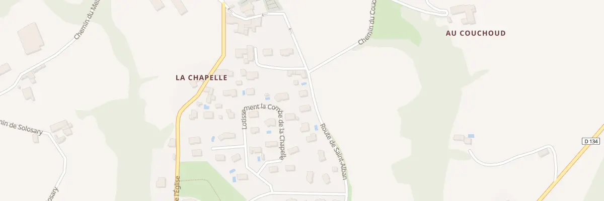Plan du 22 Lot la Combe de la Chapelle à La Chapelle-de-Surieu