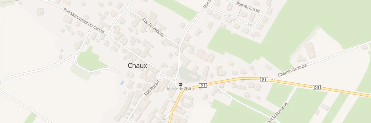 Plan du 2 Rue de la Serrée à Chaux