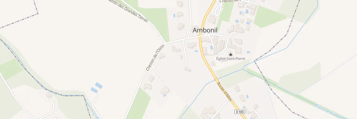 Plan du 1 Le Val Fleuri à Ambonil