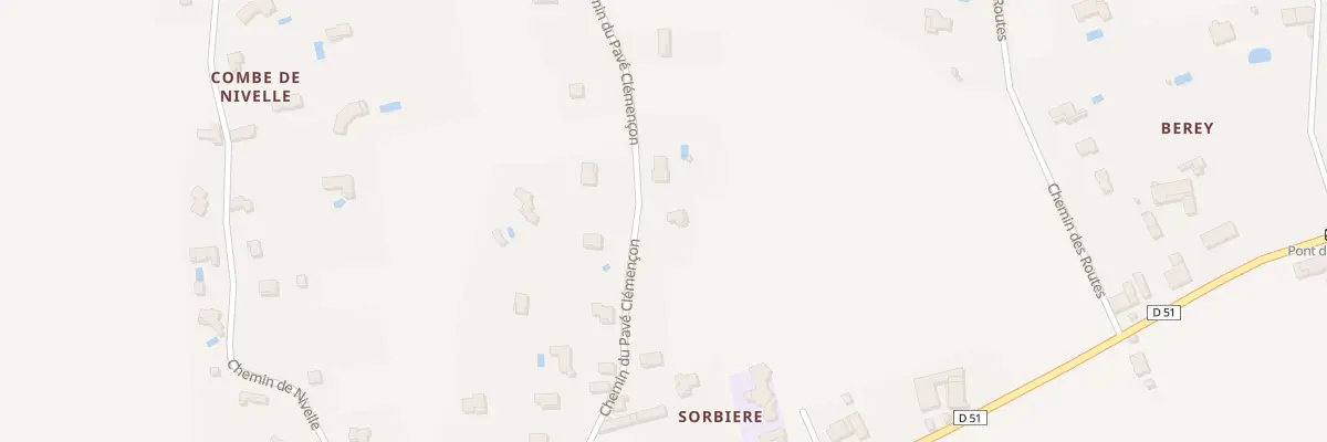 Plan du 290 Che du Pavé Clémençon à Sonnay