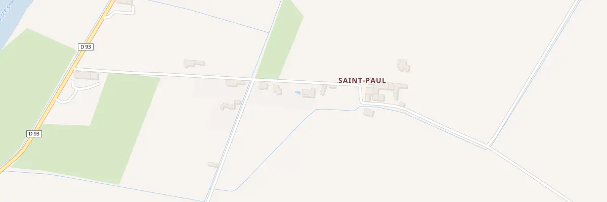 Plan du 5188 Saint Paul à Travaillan
