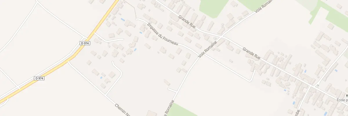 Plan du 4 Imp du Fourneau à Corgoloin