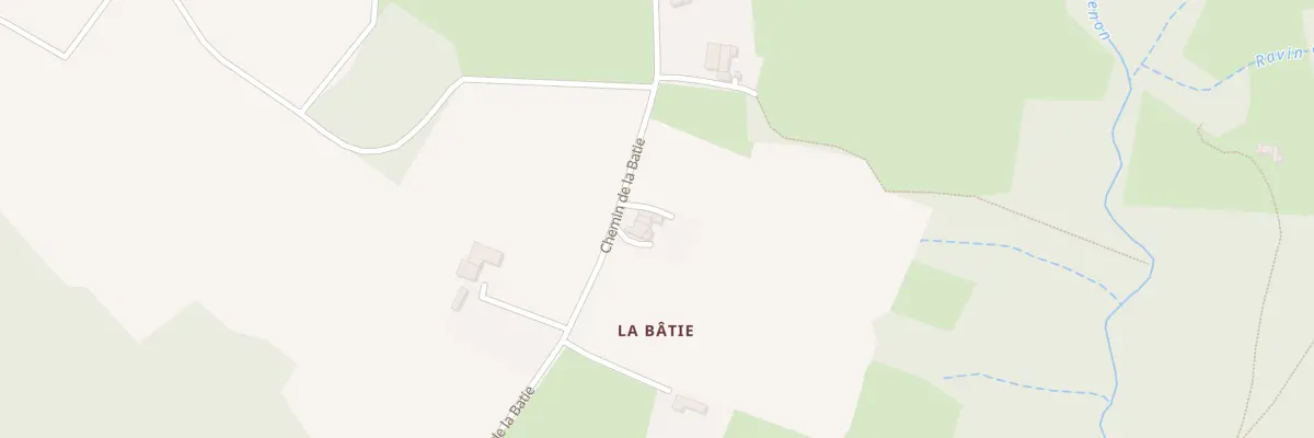Plan du 5039 La Batie à Fay-le-Clos