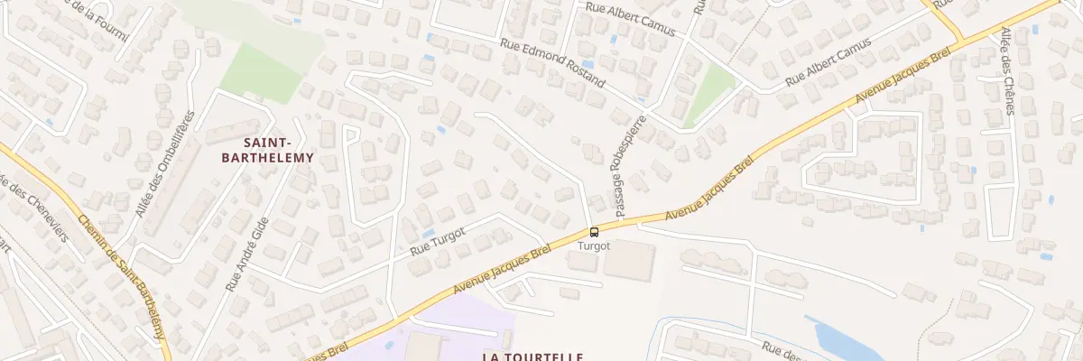 Plan du 4 All des Amandiers à Bourg-lès-Valence