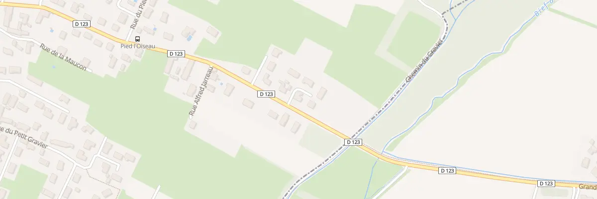 Plan du 43 Rue Alfred Jarreau à Saint-Marcel