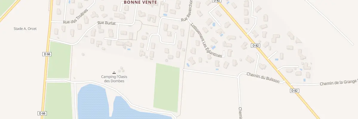 Plan du 33 Rue Reverchon à Ambérieux-en-Dombes