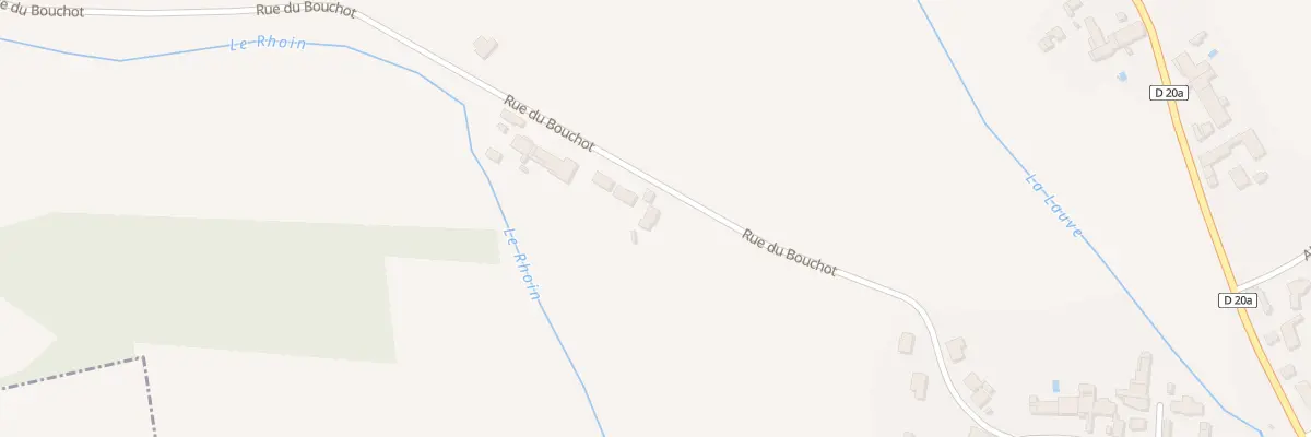 Plan du 5 Rue du Bouchot à Ruffey-lès-Beaune