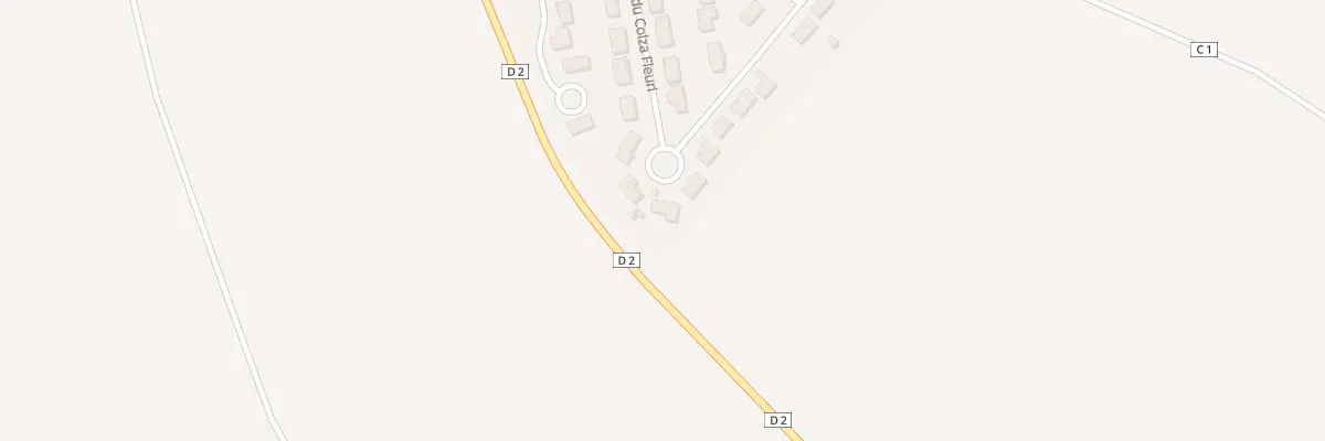 Plan du 14 Rue du Colza Fleuri à Humbécourt