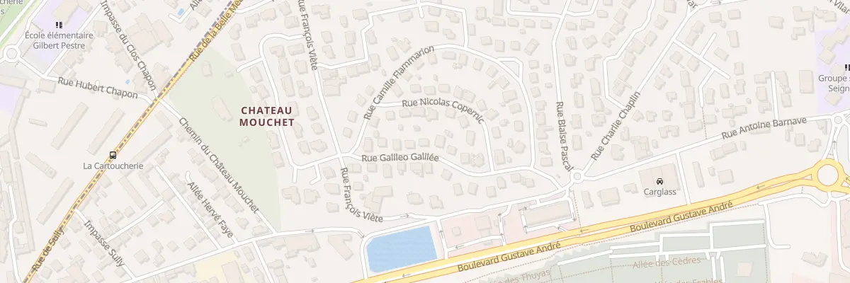 Plan du 9 Rue Galilee à Valence