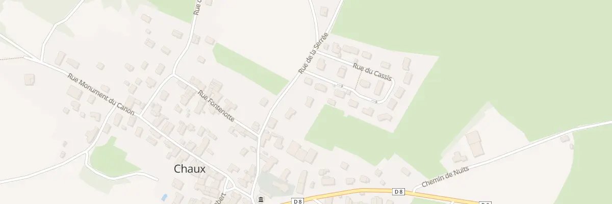 Plan du 10 Rue de la Serrée à Chaux