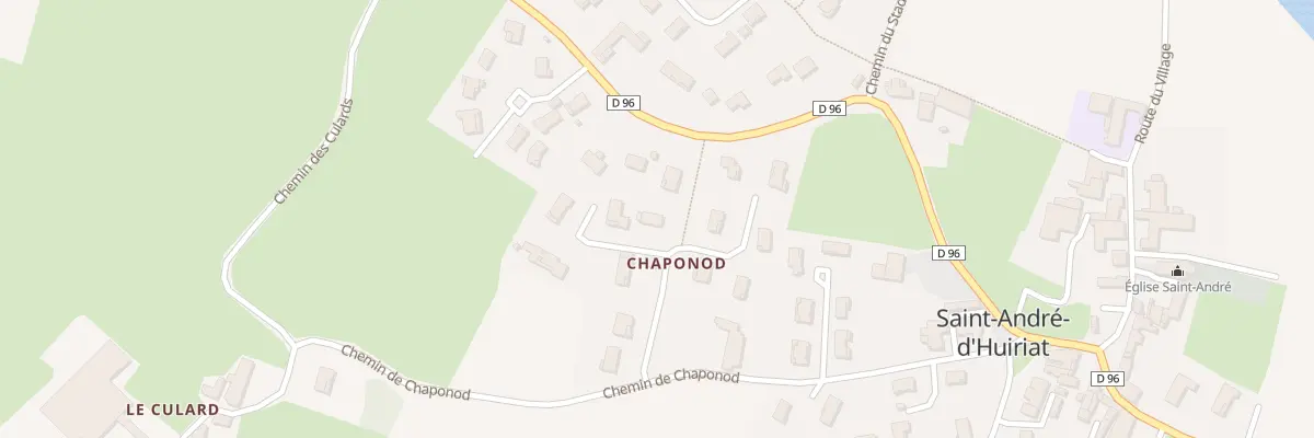 Plan du 18 Lot les Ormes à Saint-André-d’Huiriat