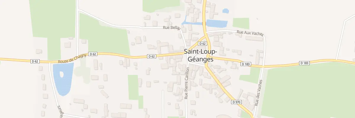 Plan du 1 Pl de l’Eglise à Saint-Loup-Géanges