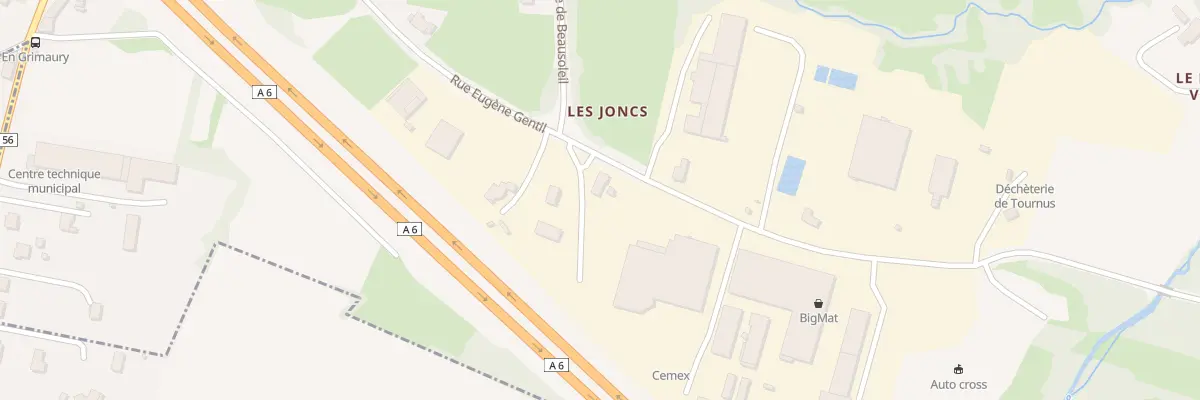 Plan du 30 Rue de Beausoleil à Tournus