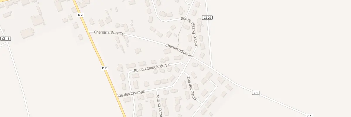 Plan du 4 Rue du Maquis du Val à Humbécourt