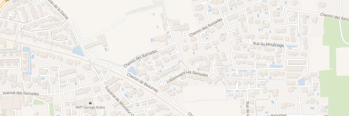 Plan du 8 Lot Le Clos de la Dame à Jonquières