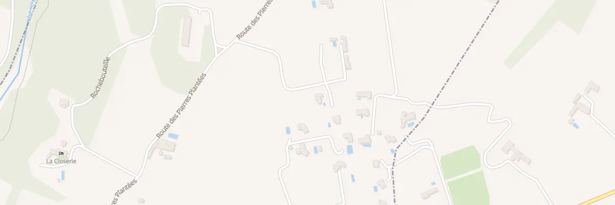 Plan du 5173 Les Cotes à Colonzelle