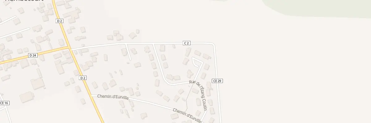 Plan du 27 Rue de l’Etang Coutin à Humbécourt