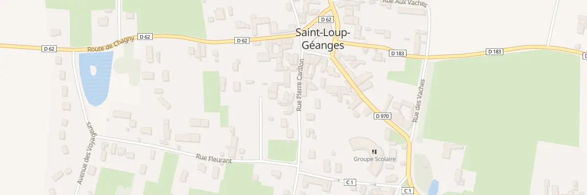 Plan du 8 Rue Pierre Carillon à Saint-Loup-Géanges