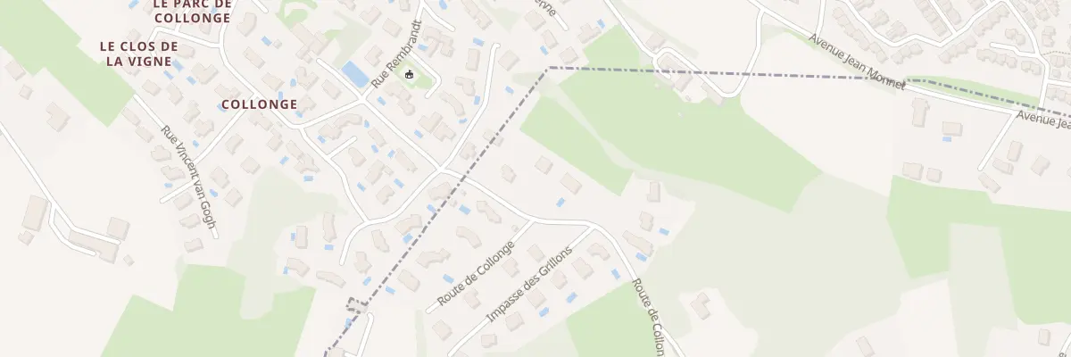 Plan du 5072 Rte de Collonges à Jardin