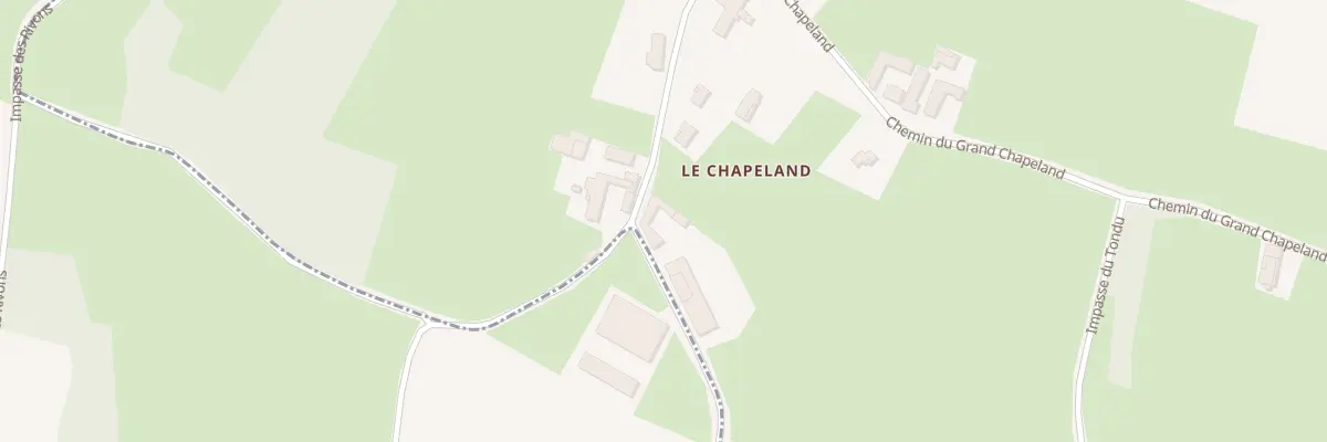 Plan du 251 Imp du Petit Chapeland à Saint-André-d’Huiriat