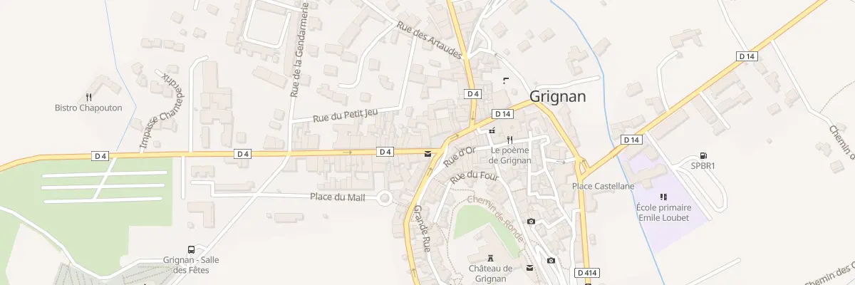 Plan du 5043 Le Village à Grignan