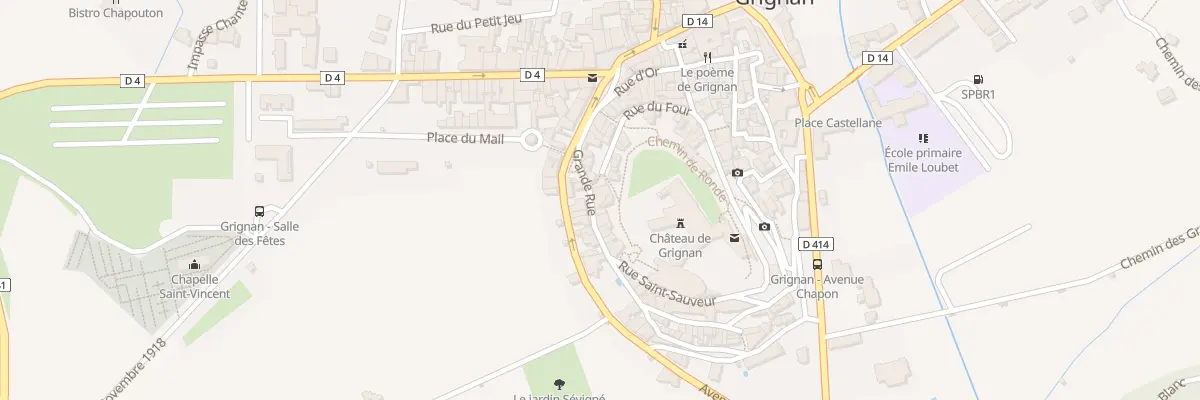 Plan du 9998 Le Village à Grignan