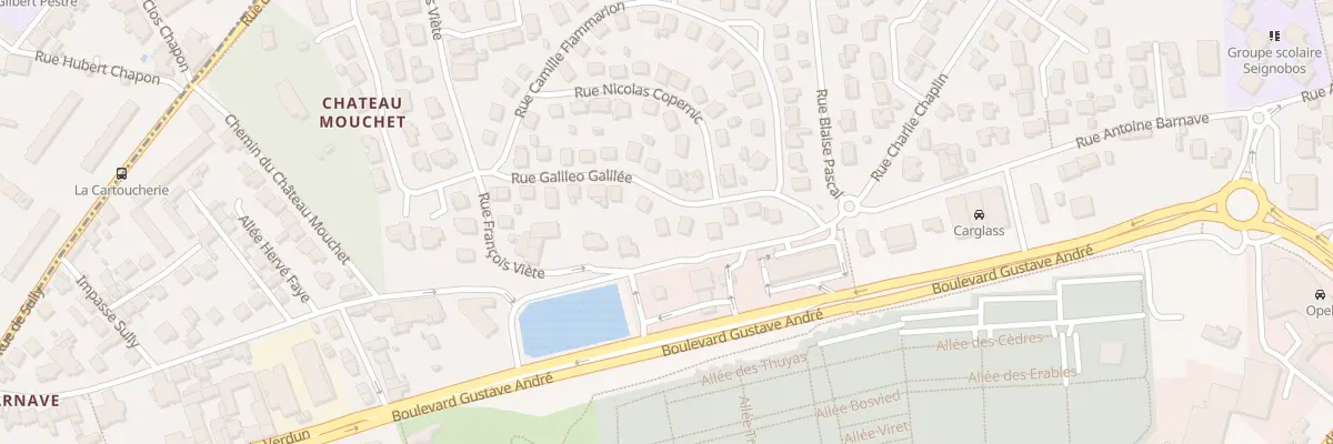 Plan du 16 Rue Galilee à Valence