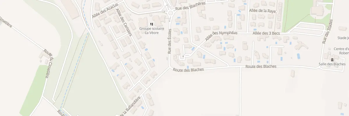Plan du 5 Allée des Iris à Beauvallon