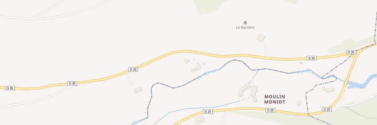 Plan du 202 Rte de la Côte de Nuits à Villars-Fontaine