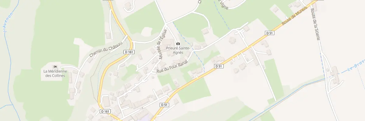 Plan du 5071 Le Village Motte Galaure à Saint-Jean-de-Galaure