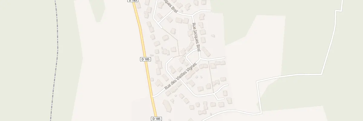 Plan du 34 Rue Jacques Brel à Valcourt