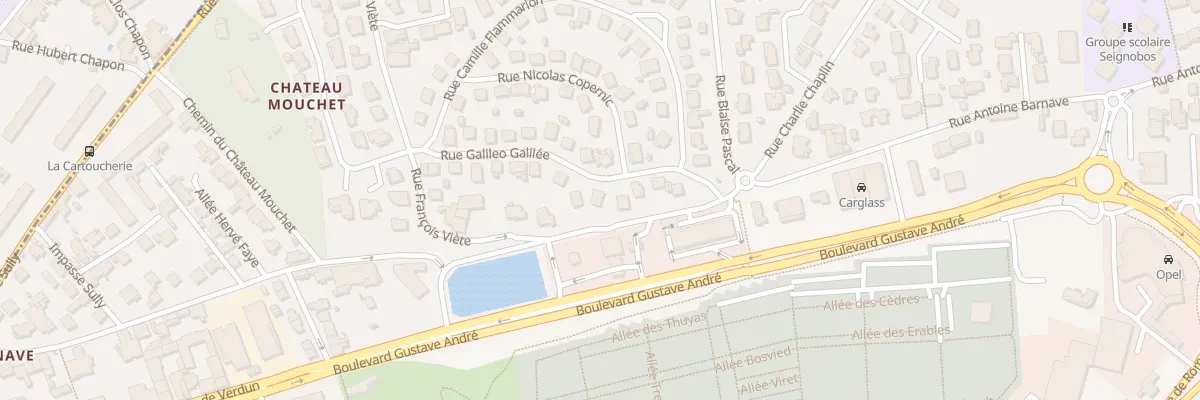 Plan du 18 Rue Galilee à Valence