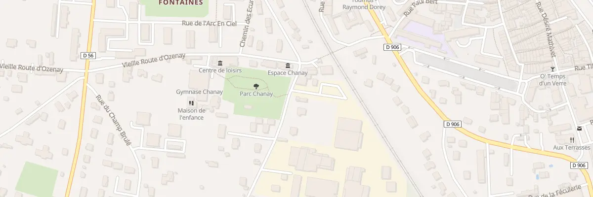 Plan du 6 Rue Chanay à Tournus
