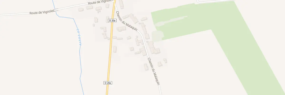Plan du 4 Che du Malaquin à Ruffey-lès-Beaune