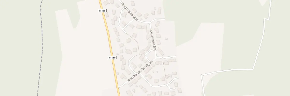 Plan du 30 Rue Jacques Brel à Valcourt