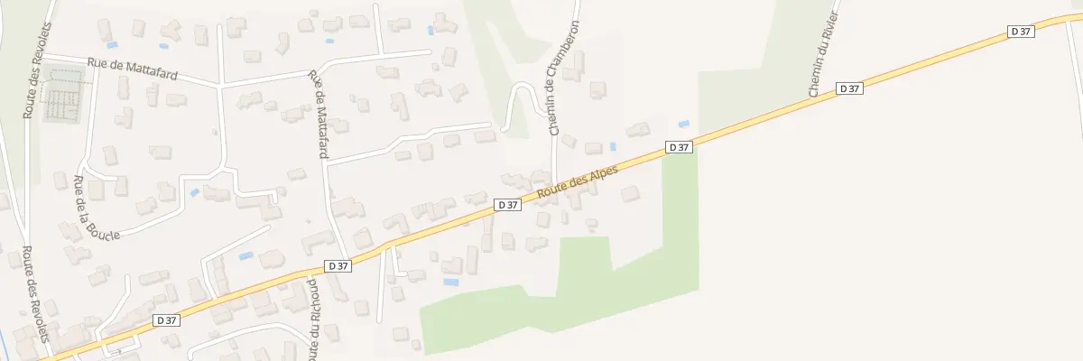 Plan du 5073 Saint Alban de Vareze à Vernioz