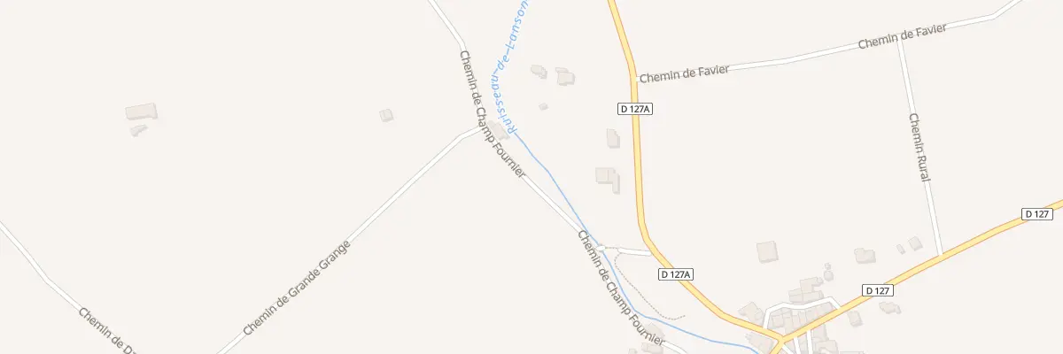 Plan du 360 Chem de Champ Fournier à Portes-en-Valdaine