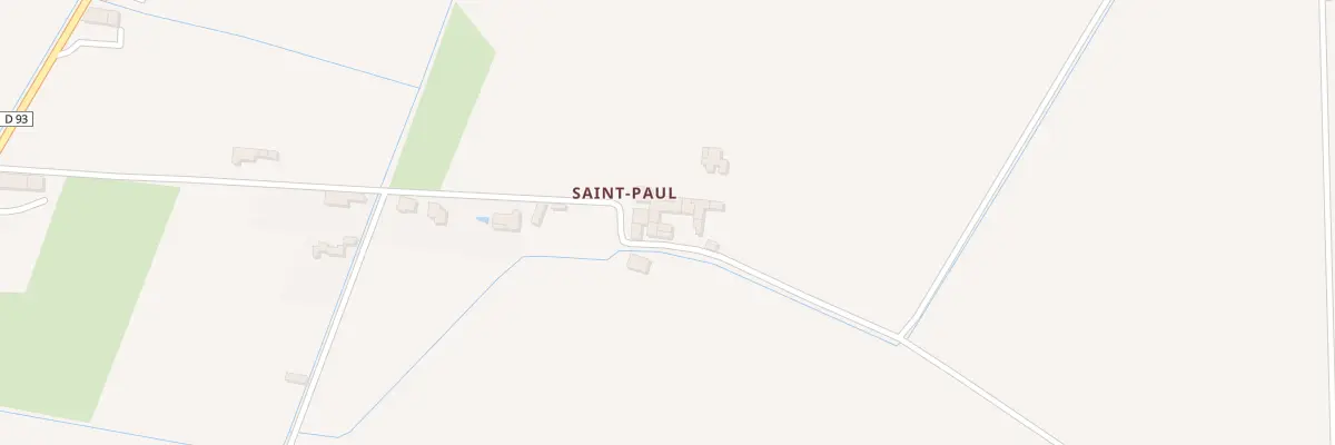 Plan du 5030 Saint Paul à Travaillan