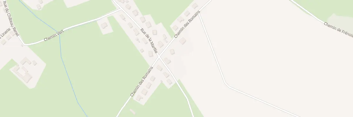 Plan du 9004 Che des Romains à Sedan