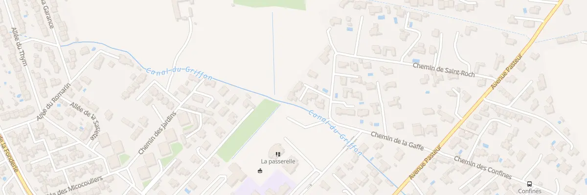 Plan du 372 Che Saint Roch à Vedène