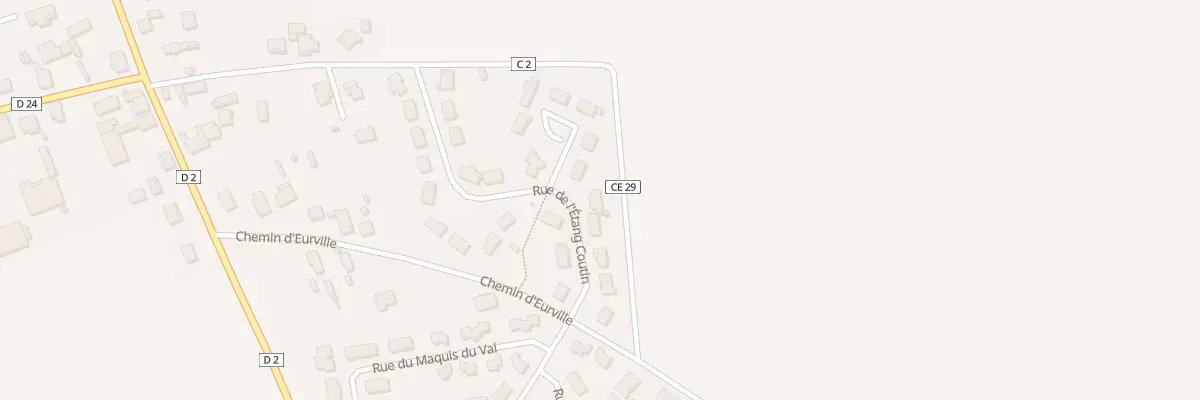 Plan du 39 Rue de l’Etang Coutin à Humbécourt