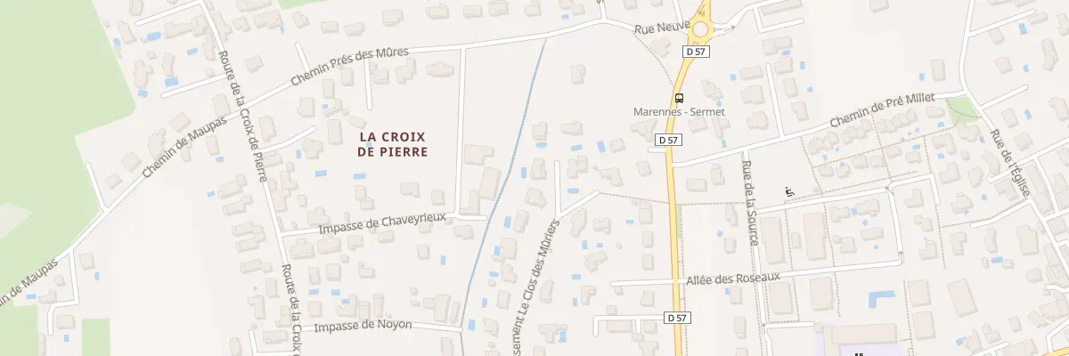 Plan de Lot le Clos des Mûriers à Marennes