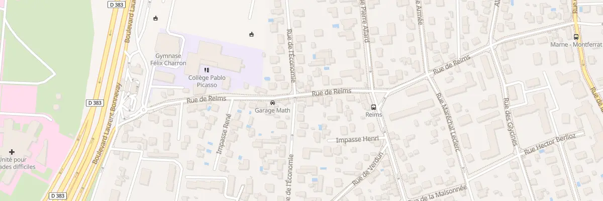 Plan du 18 Rue de l’Economie à Bron