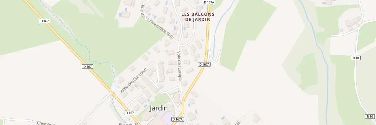 Plan du 5096 Vc de l’Europe à Jardin