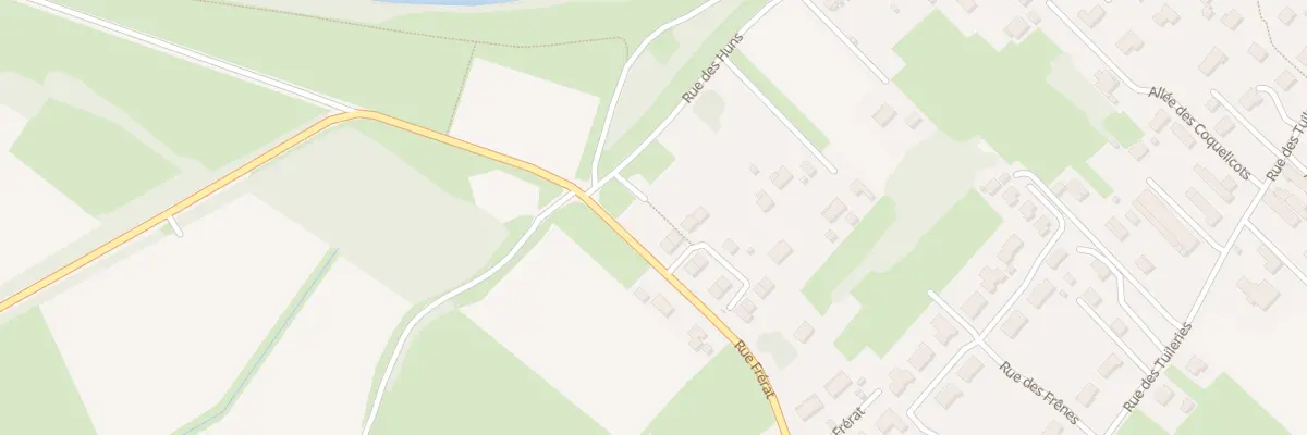 Plan du 3 All des Aubépines à Châtenoy-en-Bresse